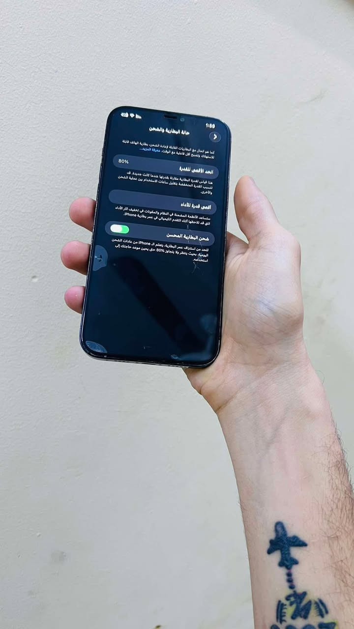 ايفون للبيع 12 برو ماكس
ذاكره 128 

مبدل شاشه وبطاريه 

بطاريه 79

شاشه وظهر بي فطور مامثر عليه 

بصمه  وجه وكفت 

معقل 

***********

سعر 275
