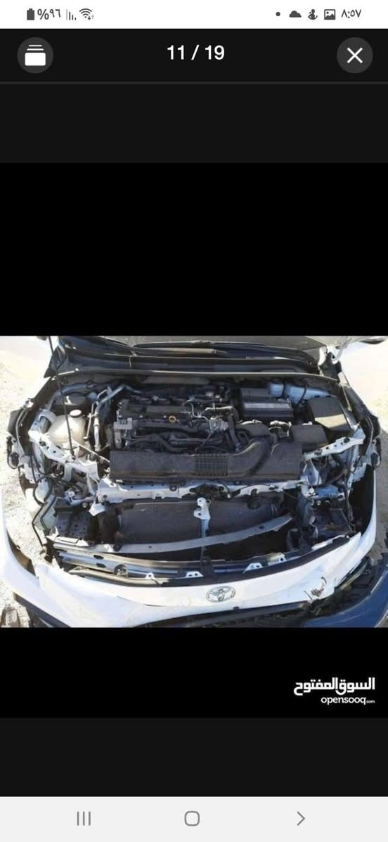 السلام عليكم كورلا SEموديل ٢٠٢٠ وارد امريكي ماشية ٩٤ الف كيلو مو ميل قابل للزيادة سونار  وصور الحادث بالمنشور مكاني الزعفرانية سعرهة ١١٠ ***********
