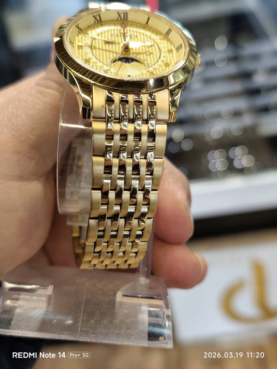 بسم اللە ماشاءاللە

ساعة(ستیزن) کوارتز 
شمسی قمري
نافذة للعرض التاريخ وایام الاسبوع والشهر
نسبة النظافة جدید مامستعمل
قطر 40ملم 
السعر 125الف👉
مکان/السلیمانیە
یوجد توصیل


**إذا كنت صاحب هذا الإعلان وتريد حذفه لأي سبب، رجاءا أرسل رسالة إلى الدعم الفني**