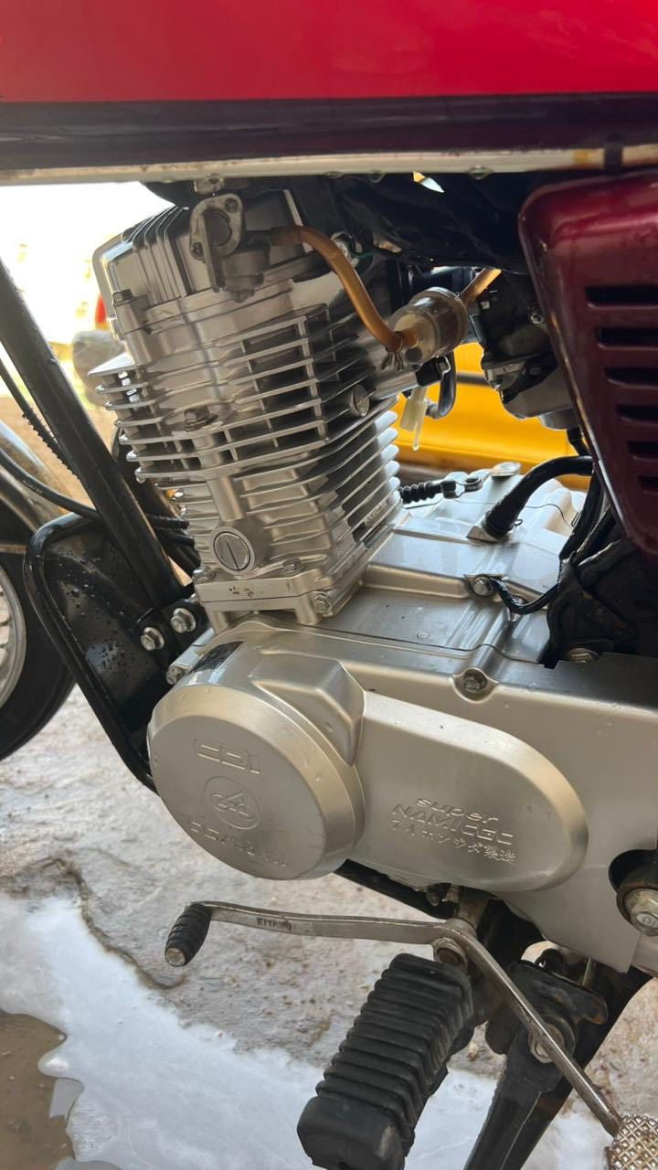 السلام عليكم
من رخصة الأدمن 

دراجة شلامجه بدون اوراق 

مكفولة من العشاير والسرقة والحادث

تعمير كله جديد 

الشاصي شلامجه الكصبه الرفيعه لا ملحوم ولا بي چوي

المكينه مامفتوحه 

السعر700 وبيه مجال

التواصل على الرقم*********** 

ما متواجد على الخاص 

مامتواجد بالتعليقات
