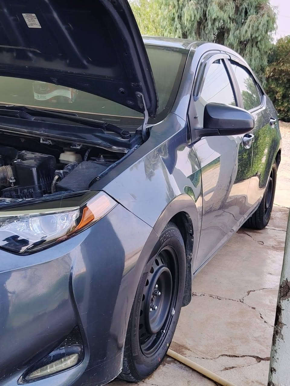 السلام عليكم
كورلا موديل 2017 LE 
 الضرر جاملغ + بنيد 
السونار مرفق بل منشور
كير + محرك شرط ✅
سنويه لحد  2030 باسمي تحويل مباشر 
السعر 130 وبيها مجال المكان الزويه
ويرهم مراوس حسب القناعه ♻️
***********  اتصل
