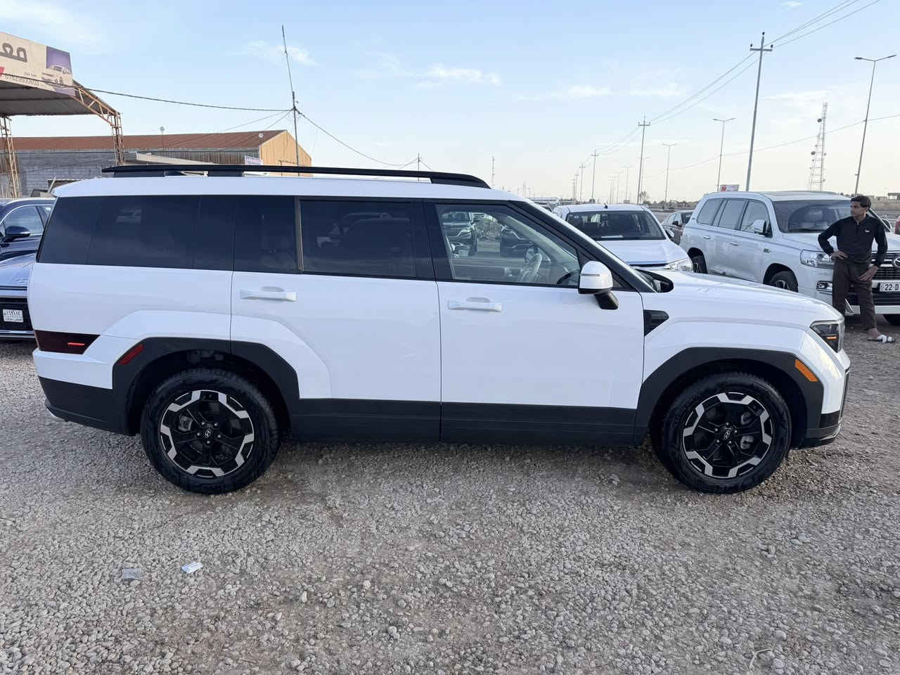 #يالله سنتافي موديل 2025 دخول جديد مرقم 
مثنئ شهداء وكاله عامه بسم المشتري بدون تبديل 
اي قطعه فقط صبغ جاملغ موصفات بصمه جنطه 
شفط باقي موصفات واضحه ماشيه 11 الف رادار كفاله 
السعرب 
240$ مكينه 2500تيربو موجود المثنئ الرميثه معرض
الخليج العربي شارع عام تفاصيل وتساب بيع نقدا فقط 
(.***********).
