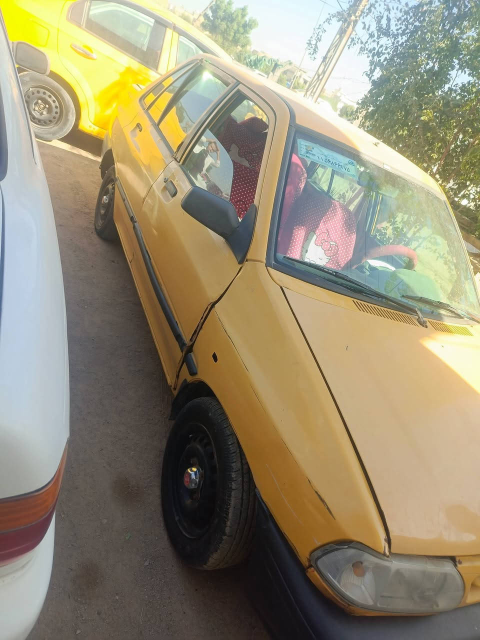 سلام عليكم سايبه مديل 2014 مصفره هئية وغرامات راعي يمي بنجف مباشر بيها خيط بخار قليل كهربايات شغاله تخم تاير ب 16 وبيها مجال مكاني نجف حي الجزيره ‏‪***********‬‏
