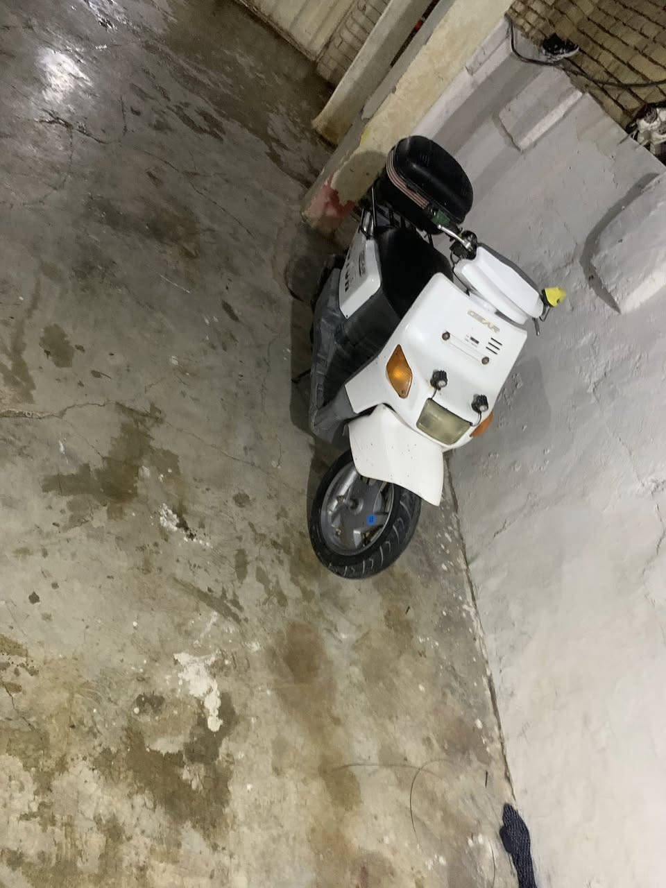 السلام عليكم دراجه للبيج المكان ديالى شهربان دراجه بيهه بس نقص بريك خلفي واير دراجه بيكم60 السعر350وبيهه مجال الرقم***********
