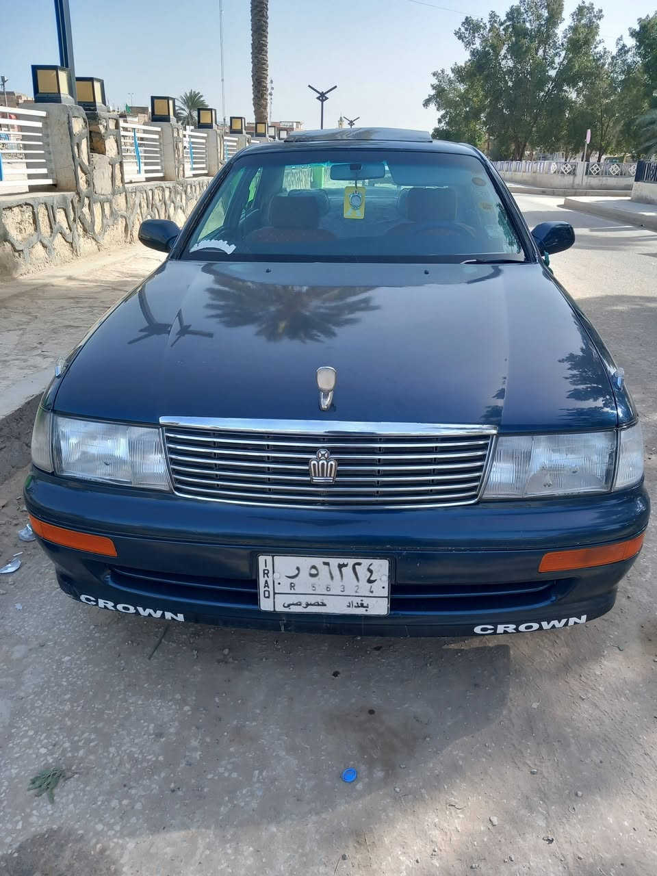 السلام عليكم 

  (اقرء التفاصيل للخير)
كراون بطه (مراوس اوبيع)
1موديل 94   سنويه لل 26 بسم صاحبي مداور بنفس اليوم 
2سياره مكفوله كفاله عامه من الدعاميه لدعاميه 
3مكينه وكير بل كارتون
4تبريد ثلج+باتري جديد + حداديه اماميه وخلفيه جديد + راديتر جديد + تخم تايرات جديد 
5 دواخل كله جديد دشبول وكشنات وبطاين كله مدوشم وجديد 
سياره جديده بمعنه الكلمه مكفوله من كص ونقل جثه والاوصوليات كله جاهز وجديد ما جناي برغي ما ذب عليه  مكاني دوانيه قضاء عفك ***********
السعر/75وبيهه مجال
