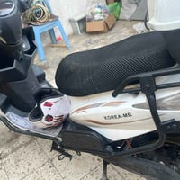 #متاح دراجه شحن كلش نضيفه جلخ واحد مابيه  عدد باتري 6 وكلش نضيف موجودة...