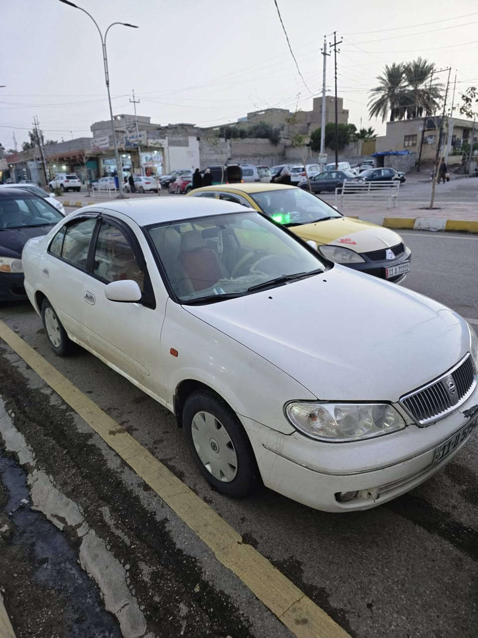 السلام عليكم
نيسان سني 2009 رقم بغداد سنويه لل30 باسمي
گير محرك تبريد كفاله  بيها اربع قطع صبغ  السعر 85
المكان ديالى ***********
