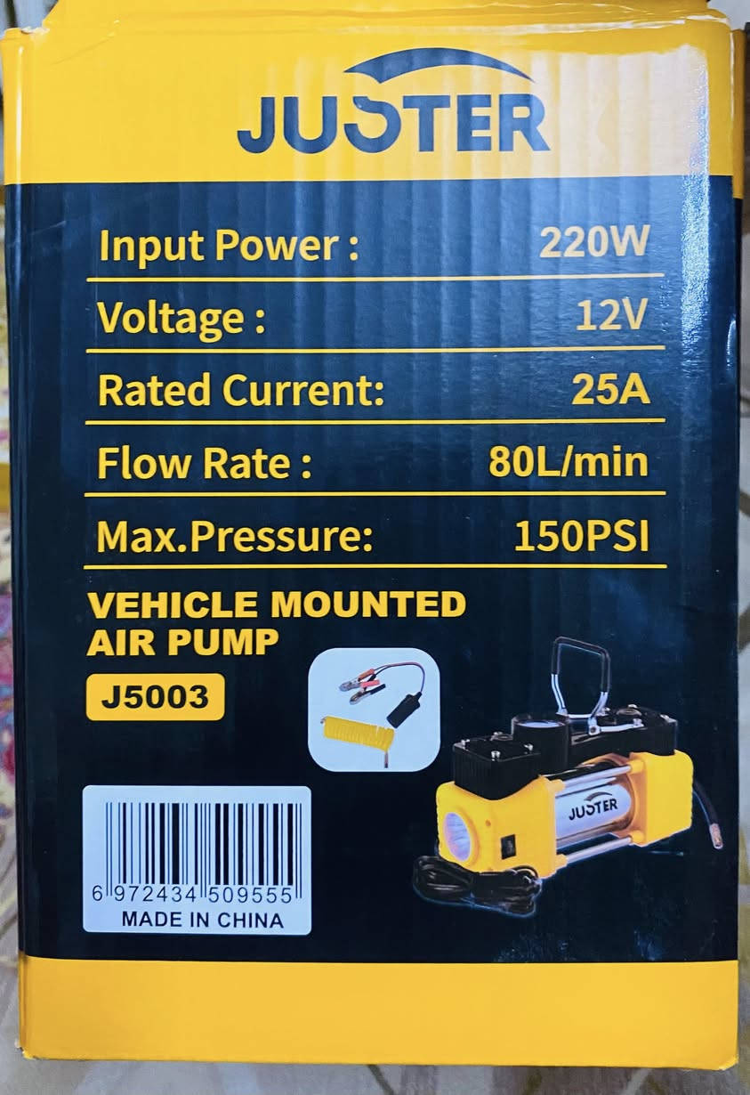 السلام عليكم
منفاخ تايرات اصلي جديد استعملتة مرتين فقط وبعدين جبت واحد شحن اني ماخذة 50 الف اريدة 40 الف عن الحلال والحرام لان استعملتة


**إذا كنت صاحب هذا الإعلان وتريد حذفه لأي سبب، رجاءا أرسل رسالة إلى الدعم الفني**