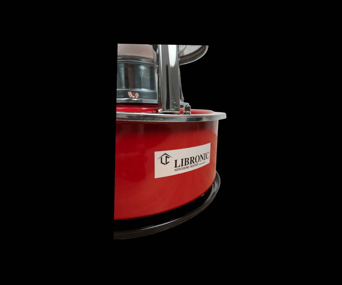 مدفأة نفطية من ماركة ليبرونيك، موديل LC_78. توفر تدفئة فعالة وسهلة الاستخدام للمساحات الصغيرة والمتوسطة. مثالية للأجواء الباردة وتعمل بالوقود النفطي. تصميم أنيق يجمع بين الأداء الجيد والشكل الجذاب.