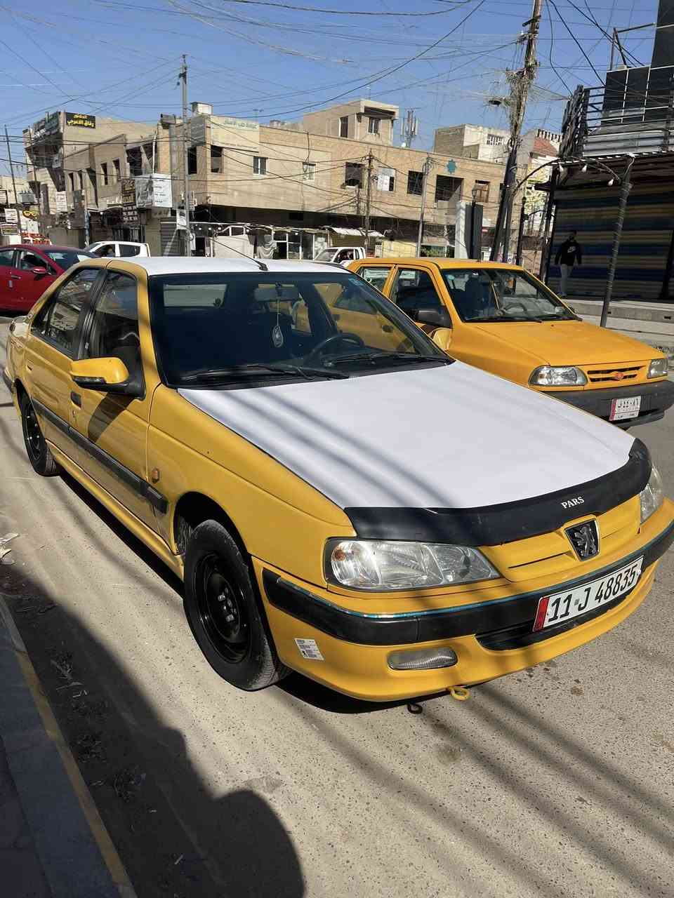 السلام عليكم..
للبيع .. بيجو بارص موديل 2015  مكفوله من الصبغ عليها تخم تاير وصدر امامي خلفي جديد + منضومة تبريد جديده باتري جديد بيها بارد شبر جاملغ خلفي وبنيد طاير مرجعه نفسه بدون تأثير على القماره رقم بغداد مصفر هيئه وغرامات تحويل ثاني يوم لوحات انكليزي جديده سياره جاهزه خير من الله .. السعر 48 ورقه وبيها مجال مكانها بغداد الحبيبيه  
للاستفسار // ***********
