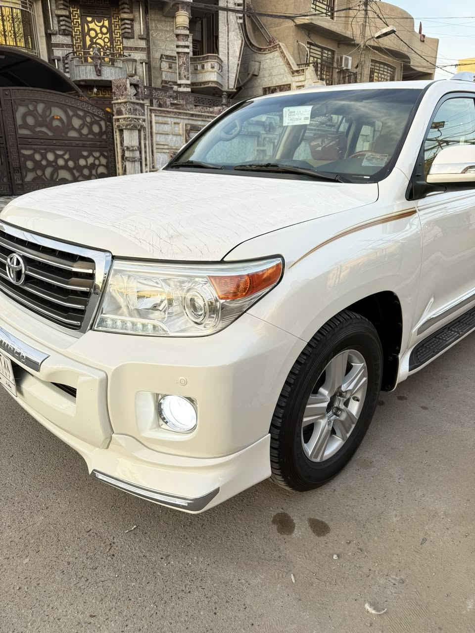 تيوتا لاندكروز موديل 15
شركة ساز 
سيارة أخت الزيرو 
ماشيه 57 
مكفولة كفاله عامة
مواصفات السيارة /
مكينة 6 سلندر 
على وضع الشركة
تخم تاير أنتاج 25
رقم بغداد تحويل ثاني يوم

مكان السيارة بغداد شارع فلسطين
الهاتف ***********
