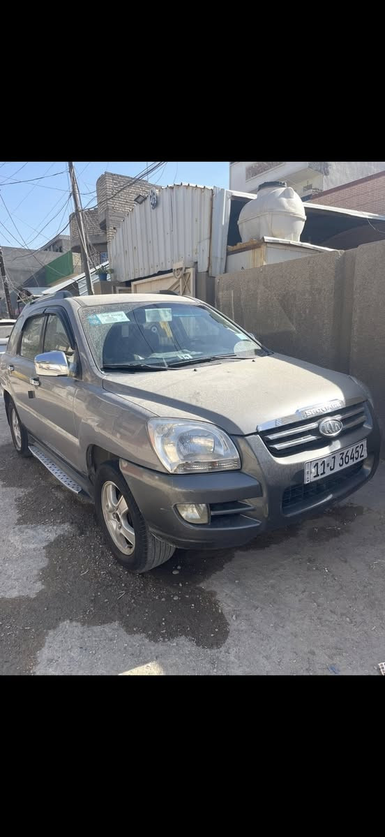 *********** بسم الله الرحمن الرحيم
سبورتج 2008
محرك 2000 دوش
سياره ما ماشيه هواي 160
قطعتين صبغ اثر جراد 
منضومه زنون جديد
باتري جديد
تخم تاير جديد
سنويه ورقم جديد
كمبريسر جديد 
تبريد ثلج
عنبار جديد 
باور ستيرن جديد
درامي شفتات جديد 
سياره نضيفه ومال بيت
السعر 105بيه مجال بسيط
سياره باسمي تحويل ثاني يوم
