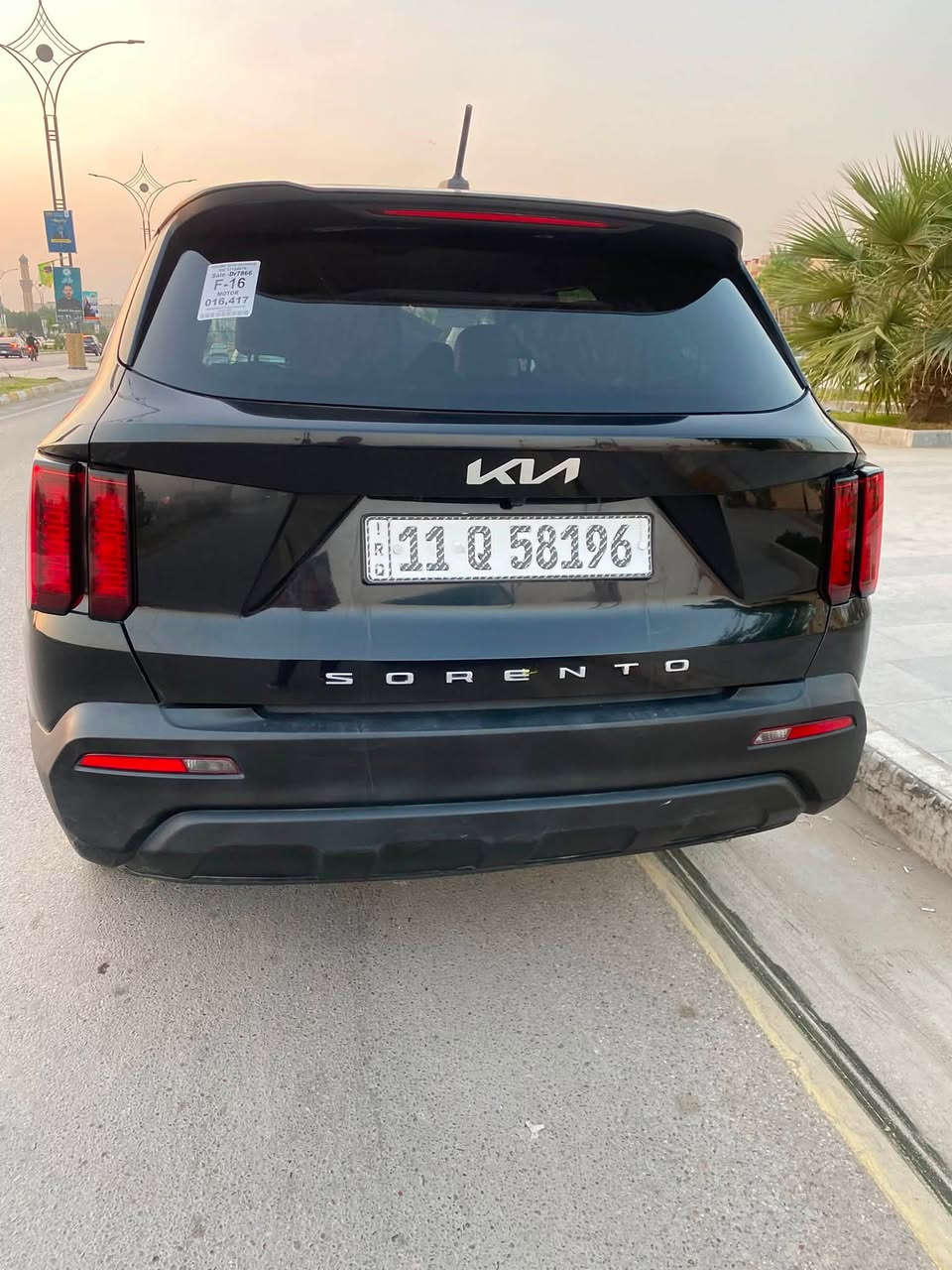 كيا سورنتو 2022 
وارد امريكي  سياره جديده ومانقصه اي شي ماشيه 60  ميل  حقيقي سياره جديده حادثه مرفق بلمنشور مع الفحص 
اطفاء ذاتي 
مسار امامي 
رادر جانبي 
اربعة سلندر  مكينه 2500 GDI
سبعه راكب 
قطعتين تبريد 
شاشه كبيرة
كشنات جلد  
كامره دوارة 
حساس تاير قياس ضغط 
اربع جام اوتو 
اربع وضعيات قيادة 
فول تحكم ستيرن 
رقم بغداد باسمي ثاني يوم تحويل   
عنوان ناصريه مركز    
السعر 210$ ورقة وبيه مجال 
هـ: ***********
