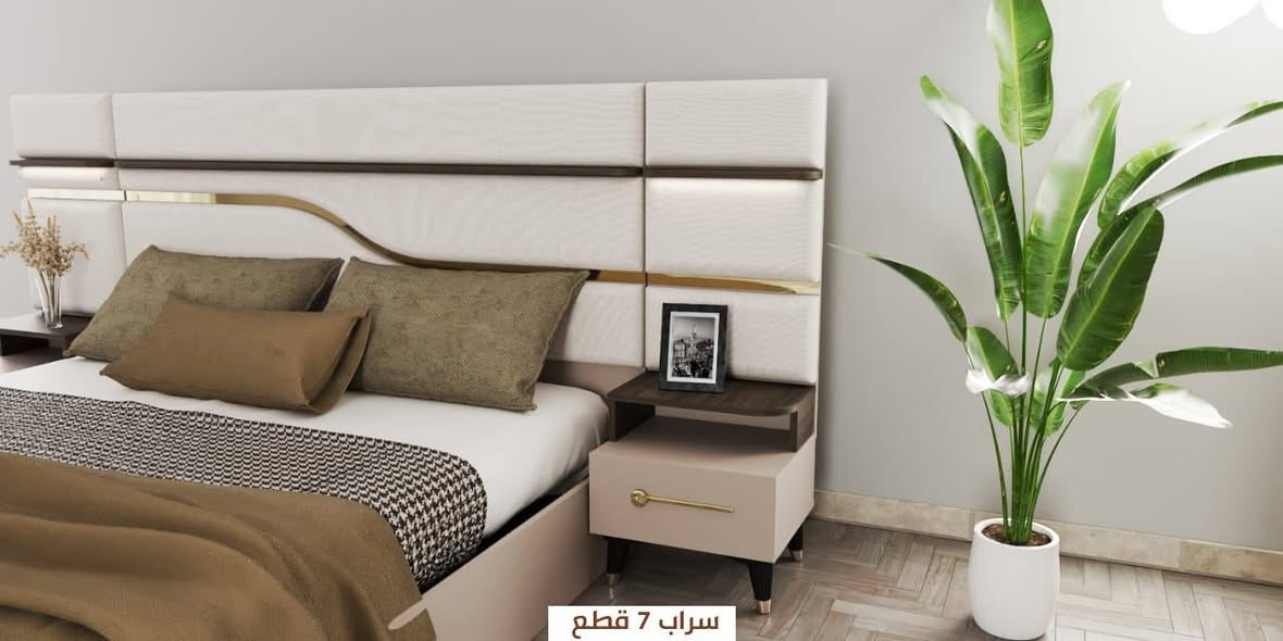 غرفه نوم 7قطعه 
كنتور 3امتار 
نرمادات جك 
مراسله على واساب أو خاص رقم موبايل 
***********
