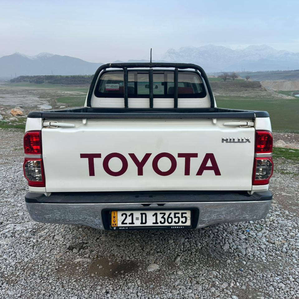 تۆیۆتا هایلۆکس 2015 مه رزيه  پارجه ره ش
 له سه ر ساخى 
سه نه وى نويه 
جوار تايه ى نوى 
هه مو گيانى به شه رت مه كينه
 ى به شه رت قه پاخيشى
 نه كراوه ته وه 
 ١٧٩ هه زارى حه قى قى روشتوه 

سعر لە کۆمێنت داوابکە ڕاستەخۆ بۆت دیت 📩 

گیرومەکینە بەشەرت زۆربەجوانی پاکی ماوە هیچ خەلەلیکی تیدا نییە 
سه ياره كه هي مالانه به شه رتى ١٠٠ وه ستا 

ژمارەی خاوەنی 
***********
