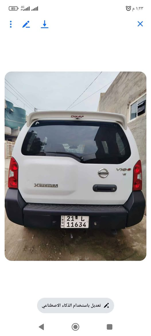 نیسان اکسترا 2007 یەک دەرگا و نیو بۆیاغ سەنەوی تازە تایەی تازە  تاک اکسل   *********** كالار, السليمانية
