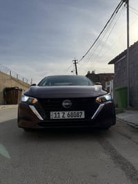 نيسان سنترا 2024 SV تحكمات ستيرن  رادار امامي خلفي جوانب  توقف ذاتي كا...