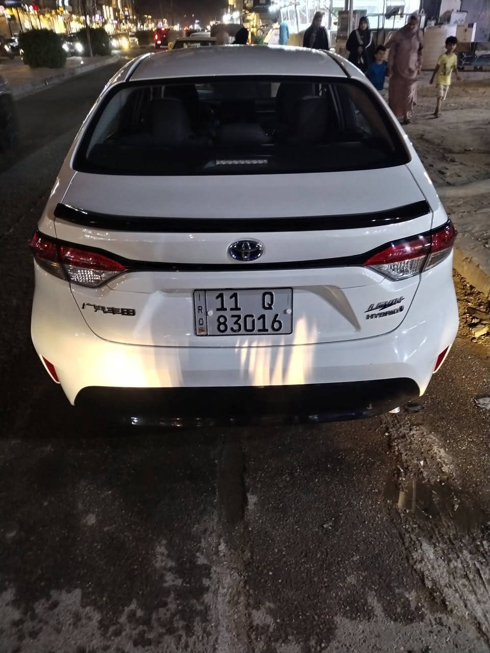 السلام عليكم
كورلا هايبرد ٢٠٢٤  الشكل الامريكي

ماشية ١٨. الف

داخل مخمل

مواصفاتها معروفه

فتحة

مكفولة ماعدا بارد بسيط بالجنطة

السعر ١٥٢ ورقة قفل

***********
