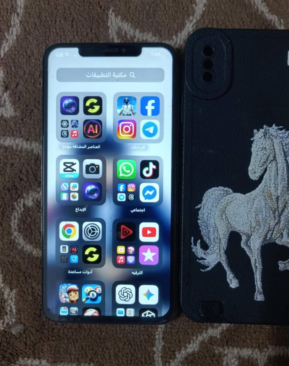 آيفون اكس ماكس للبيع جهاز نضيف بس بي كسر بل ضهر ول كامره إماميه ما تشتغل باقي مكفول 

ذاكره 256

بطاريه100

سعره 150قفلً بدون دهره 

مكاني شطره ***********
