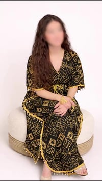 فستان عيد • تطريز ثقيل • فري سايز