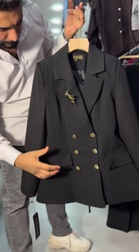 طقم رسمي • مقاس٤٠ • اسود