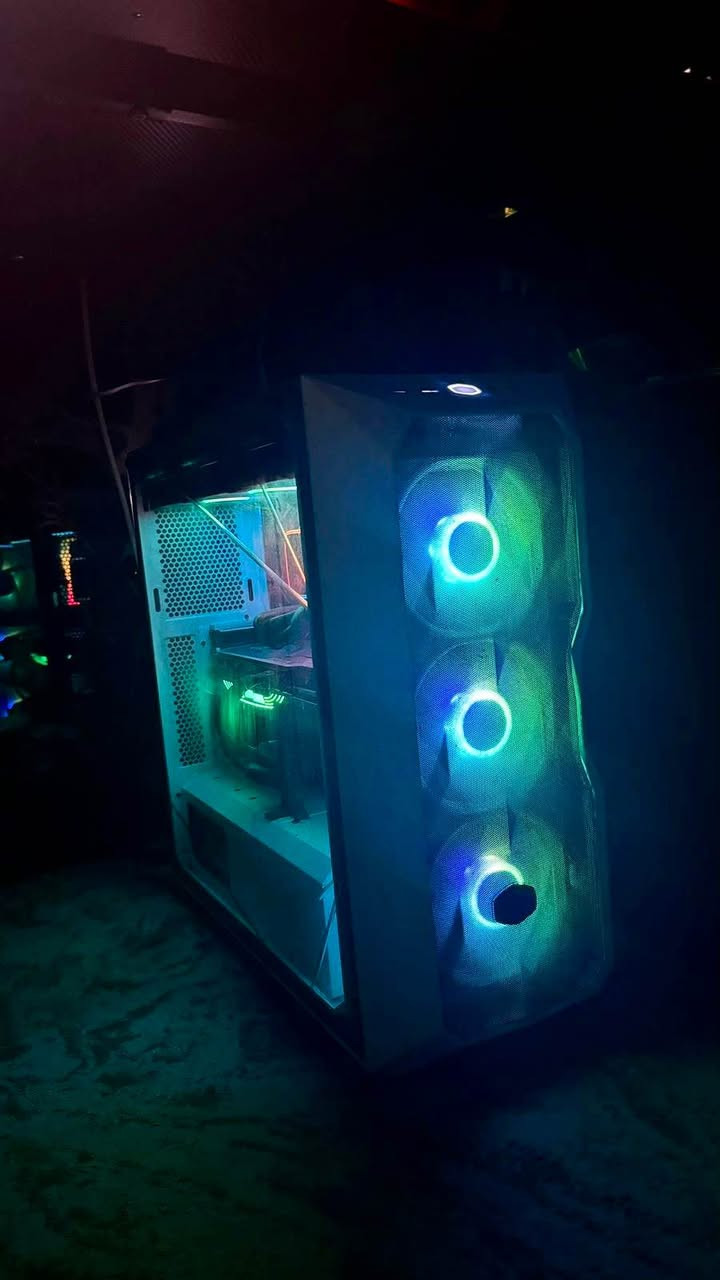 السلام عليكم حاسبة للبيع استخدام شخصي نضيفة جدا السعر ( 2٫550٫000 ) مليونين وخمسمية وخمسين العنوان (اربيل) توصيل غير متوفر للاستفسار او العملة خاص  او على الوتساب ***********
شكرا.

INTEL Ci9 14900 k

Z790 MSI PRO WIFI DDR5

DEEPCOOL LD360 LIQUID COOLER

ZOTAC RTX 4070ti

TEAMGROUP T-FORCE 32GB (16x2) 

6000Hz RGB

XIGMATEK 1000W GOLD

TEAMGROUP CX2 2TB SSD

XIGMATEK AQUARIUS PRO WHITE أربيل, العراق
