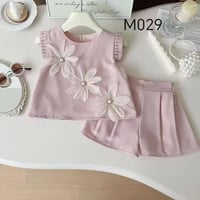 طقم بناتي • مقاس ٣ أشهر