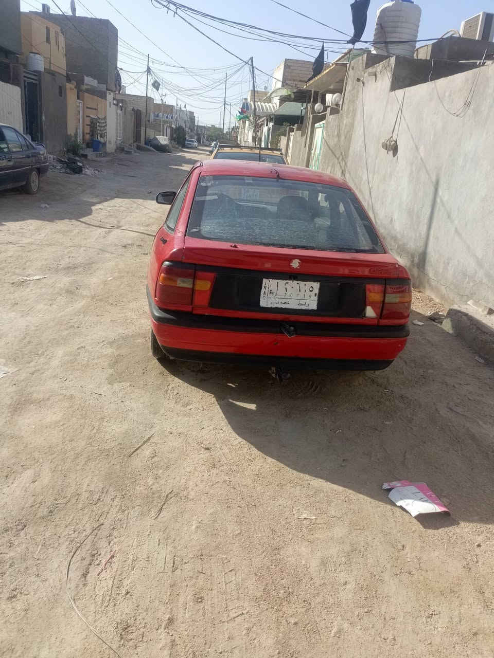 يالله سلام عليكم شباب بيع مستعجل اوبل فكتره رقم واسط الماني تحويل مباشر مكينه وكير جدد حداديه جديده تخم تاير جديد كهربائيات شغاله سياره حلوه ومرتبه ترايك وين ميعجبك اسعر 16  مكاني نجف شارع المطار ***********
