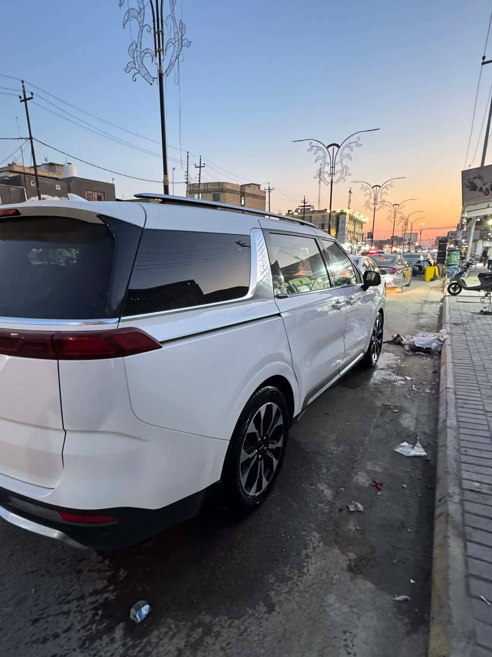 السلام عليكم كرنفال موديل 22 فول بصمه بردات  ثلاجه صندوق كهربائي أبواب كهرباء ويل كروم بلاجكتور لد خلفي كامل متصل كشنات جلد كهرباء تتفئه تبريد تبريد لمس رادار امامي وخلفي اشاره ترحيب شحن لاسلكي 
ضرر بنيد تبديل اصلي بدون عابر 
رقم بغداد اجره تحويل مباشر 
خط سماوه كربلاء 
مكان سماوه 
 
السعر 285 

 *********** اتصل غير موجود ع خاص
