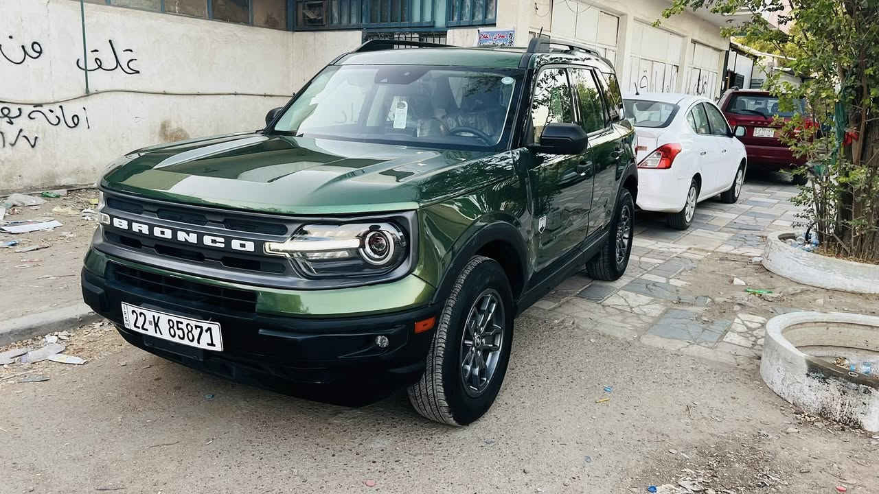 السلام عليكم
تنزيل سعر البيع ١٦٧ السيارة نظيفة وحادثها بسيط 

فورد برنكو سبورت 23 بيه مجال بسيط  او مراوس 

محرك1.5  توربو
سلندرv3( ٦ نوزل)
كير 8 نمر 
ويل كب كروم 
تحكمات ستيرن 
تحديد سرعه 
دفع رباعي دبل اكسل 
فئة big bend
تبريد قطعتين ثلج
تدفئة
حساسات خلفية 
كاميرا خلفية 
خمس مودات قيادة goat 🐐
 ايكو سبورت  نورمال رملي مطري
شاشة ابل كاربلاي
حساسات مري ومسار وستيرن 
جنطة كبيرة 
اوتو ستوب + اوتو هولد 
صندوك فتحتين
سايد بريك دكمة 
كير ماوس 
سياره بدون ايرباكات  تعديل  خشم البنيد وشوية من جاملغ مكان السيارة المشتل
— at ‎بغداد شارع فلسطين ساحة بيروت‎.


**إذا كنت صاحب هذا الإعلان وتريد حذفه لأي سبب، رجاءا أرسل رسالة إلى الدعم الفني**