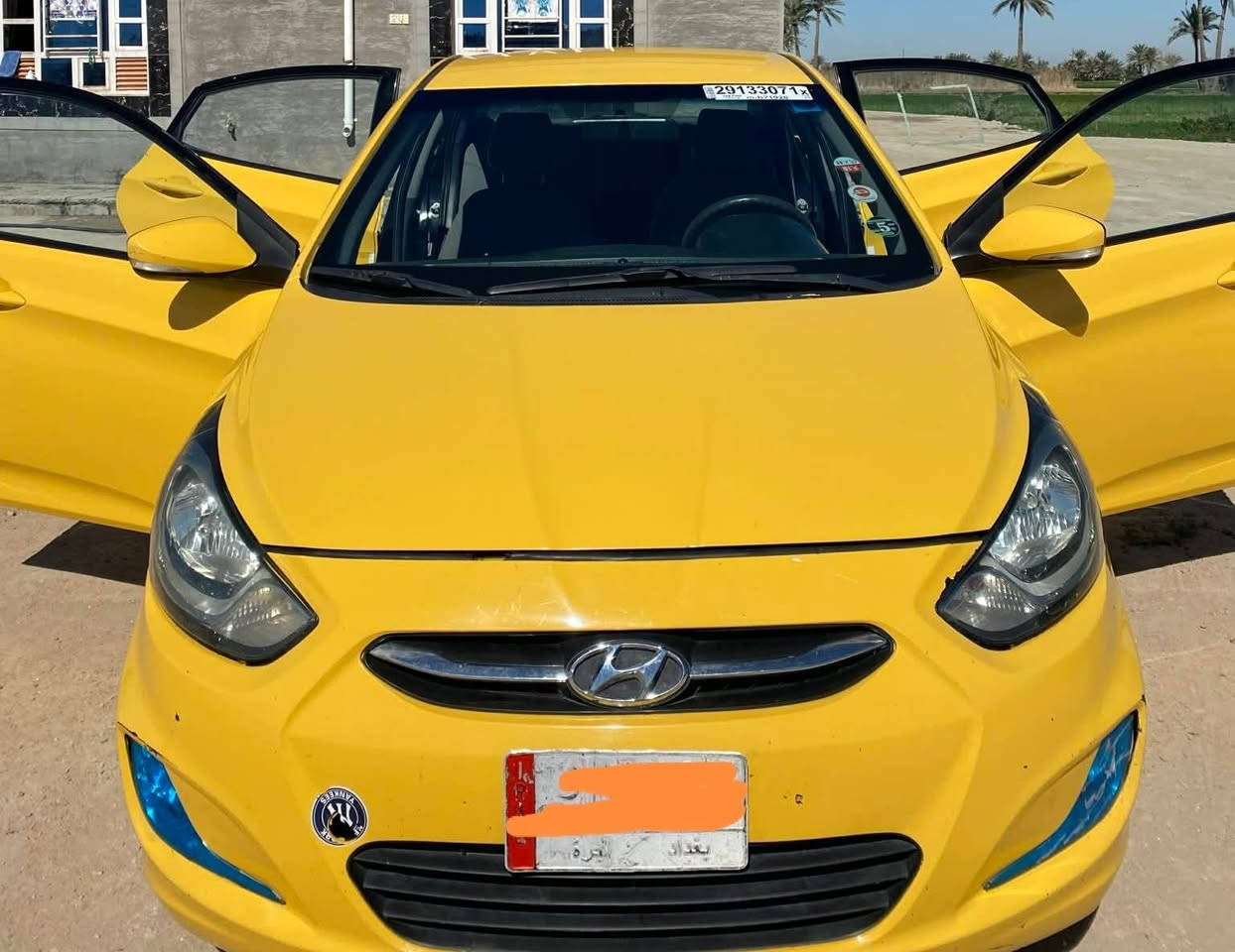 اكسنت موديل 2014 وارد أمريكي كيرمحرك صدركهربائيات  خير من الله جاهزه من كلشي مكفوله من كص وسرقه مطلوبه فلوس ابيعها واقع حال سعر 43ورقه  ***********
