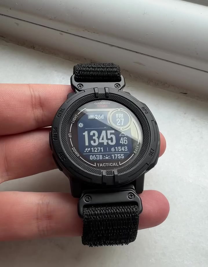 Garmin instinct 2 solar tactical
45 mm
نظافە ١٠٠٪ مثل جدید
مع کیبل اصلی
بطاریە +٢٥ یوم
سعر ٣٣٠ الف


**إذا كنت صاحب هذا الإعلان وتريد حذفه لأي سبب، رجاءا أرسل رسالة إلى الدعم الفني**