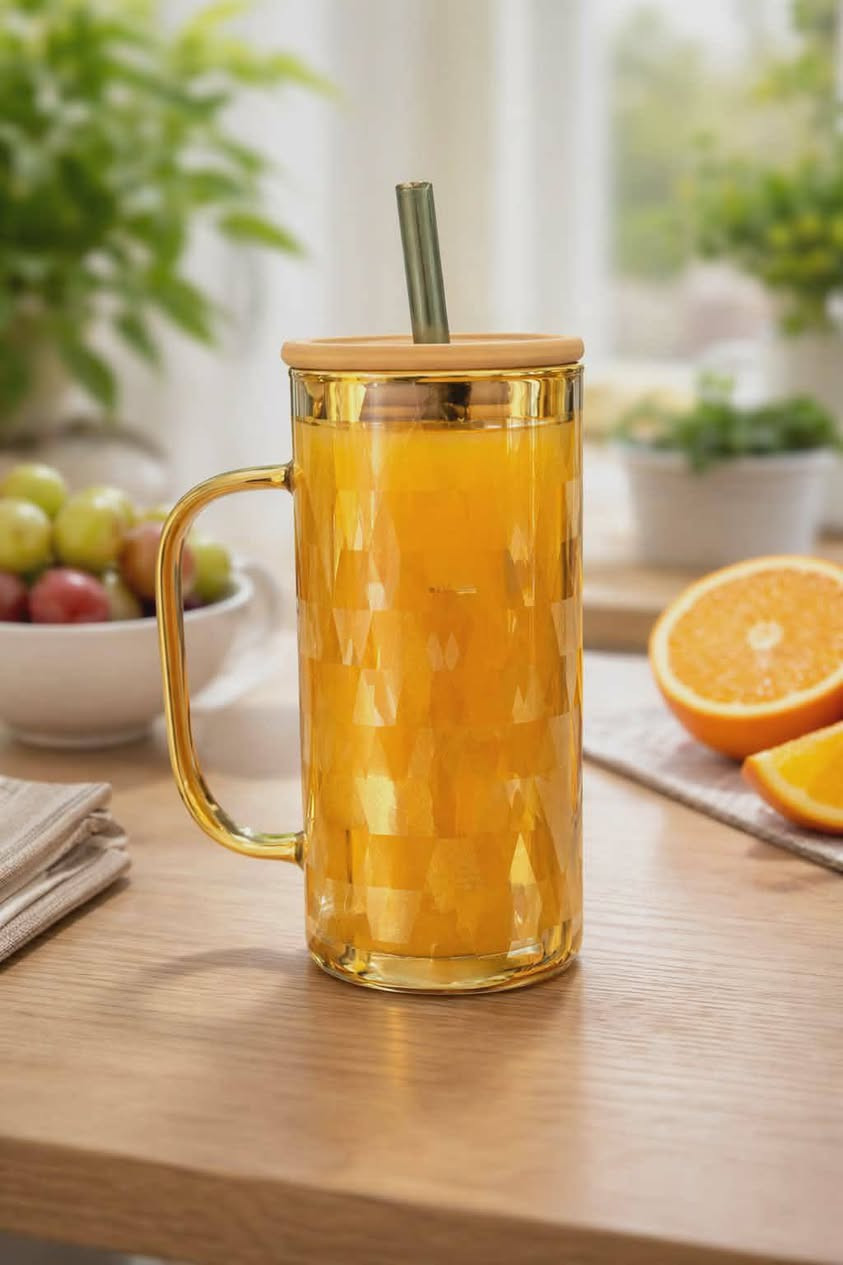 ✨ كوب زجاج فاخر بلمسة ذهبية ✨
تصميم أنيق يضيف فخامة لكل مشروب 💛
مع غطاء خشب وقصبة

مناسب للعصائر، القهوة الباردة والمشروبات اليومية ☕🥤
قطعة مميزة لبيت عصري وراقي
متوفر الآن 🔥
السعر 3000
للطلب والاستفسار راسلونا 📩


**إذا كنت صاحب هذا الإعلان وتريد حذفه لأي سبب، رجاءا أرسل رسالة إلى الدعم الفني**