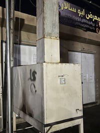 سقيفه طولها ٦ امتار جديده سويتها  وشوايه كباب هيا وماطورها  الشوايه ١٧...