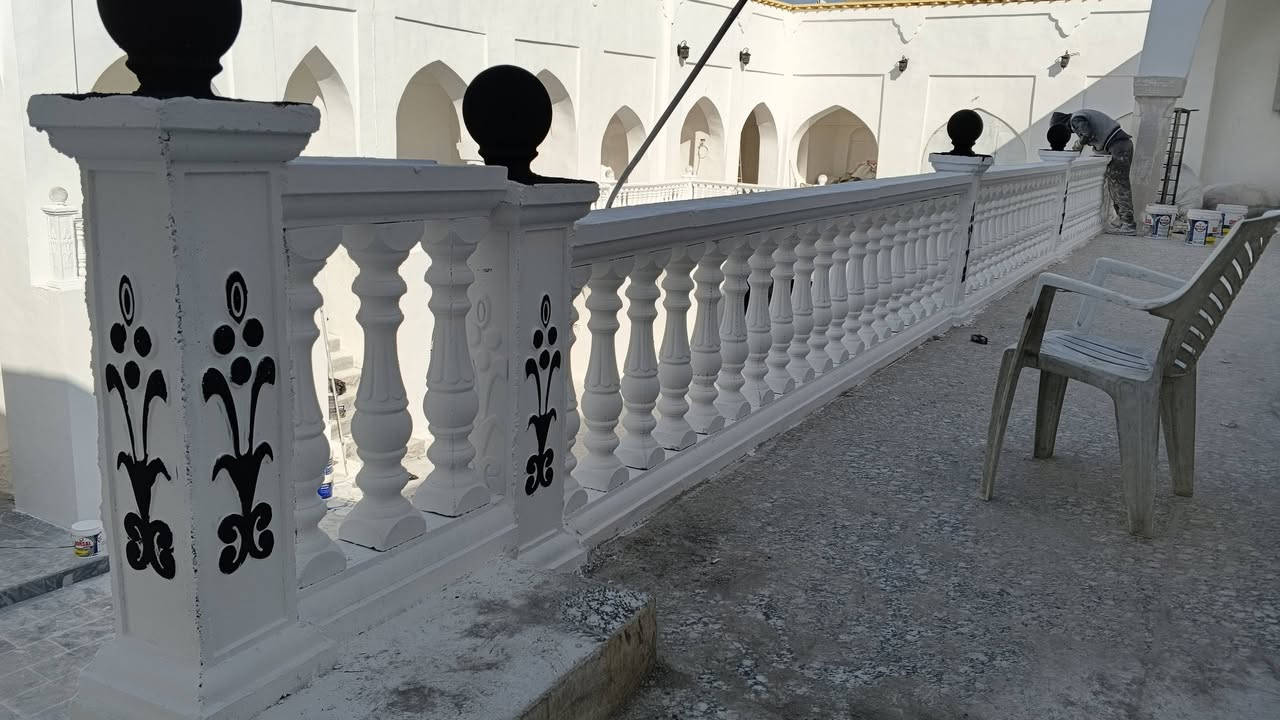 سلام عليكم
حاليا نستقبل صبغ بيوت مدارس فنادق ديكورات مغربي وبإشعار تنافس اتصلو ع ارقام ع واتساب ***********
