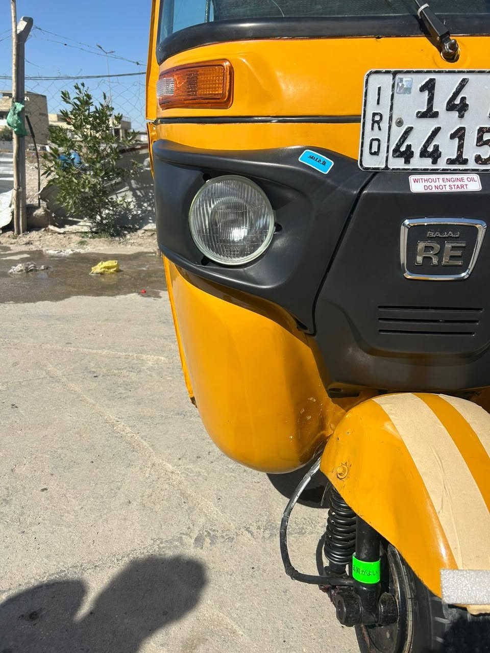 تكتك موديل( 20) شهر (2) رقم سنويه نكليزي تحويل ثاني يوم كشر مصبوغ عام للجماليه  مكينه كير كلج اكسل مكفول مكينه تخم تاير جبلي بيها كهرباء كامله اي نقص مابيها كبل لشارع ربع مذب عليها تحويل كبل عقد مروري مكاني بغداد الشعلة (*********** واتساب) (السعر 6400 ملايين) و بيه مجال خاتم الطيبين
