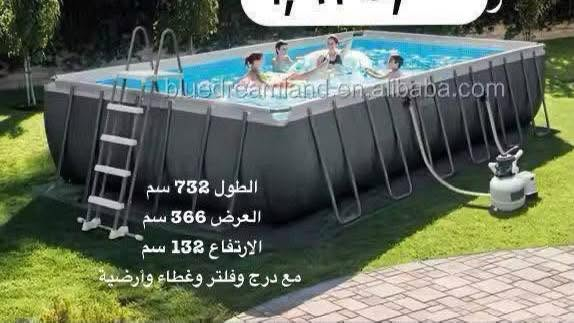 مسبح مستخدم تنصيب خارجي
قياس 8 * 4 
للبيع مشتري ب 16 ورقة 
عارضه ب 7 اوراق يعني ب مليون
وبي مجال للشراي

مع ماطور تصفية و فلاتر و مكنسة ودرج 

يرهم للحدايق او المزارع او البيوت الكبيرة

***********
