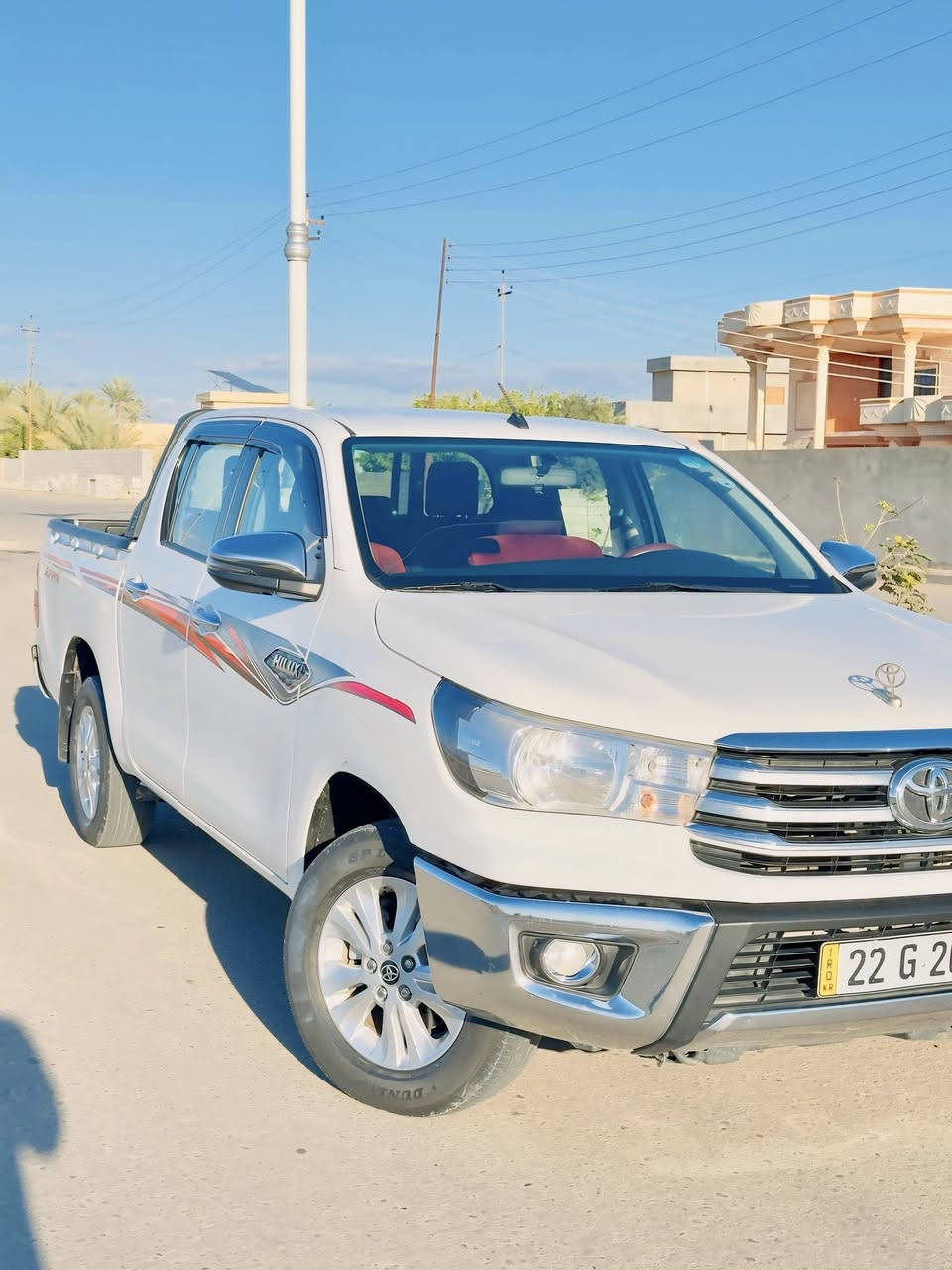 هايلوكس♥️
2024
اوتو
فول
رقم اربيل
ماشية 78 ألف
مغلفة ومسستمة
كفالة من الدعامية للدعامية من كلشي
السونار مرفق بالمنشور للتوضيح والأطلاع
مكان السيارة صلاح الدين_قرية المسحگ
للأستفسار….
***********
***********
