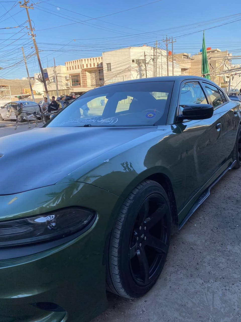 سلام عليكم چارجر للبيع او مراوس حسب القناعة موديل 2020 سياره اخت الزيرو ماكو بنضافتها ابد حادثها جاملغ وبنيد وحافه الشاصي سياره عليها تزويدات مصروف عليها اكثر من سعرها داخل كله كاربون فايبر يدات كاربون دشبول كاربون صالنصات كزوزات دفيوزر ماشيه 66 وين اكو هيج مشي بهاذا الموديل تحويل مباشر عنوان بغداد المشتل سعرها 200وبيه مجال حگ الجية للاستفسار ***********حجي وسام
