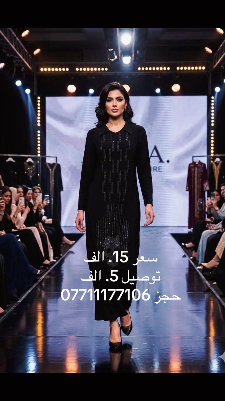 تميزي بإطلالتك باللون الأسود الفخم سيد الالوان 🖤🖤🖤
بقياسات متنوعه وأنسب الاسعار 🖤🖤🖤
السعر 15. الف. توصيل 5. الف بغداد وجميع المحافظات 🖤🖤🖤
موقعنا بغداد المشتل شارع المطبك فرع مختبر المشتل الطبي  #كلابيات #الشعبالصينيمالهحل #تراكات #دشداشة #مخوار #شلحات #دراعات #بجامات #اكسبلور #دشداشه #المشتل


**إذا كنت صاحب هذا الإعلان وتريد حذفه لأي سبب، رجاءا أرسل رسالة إلى الدعم الفني**