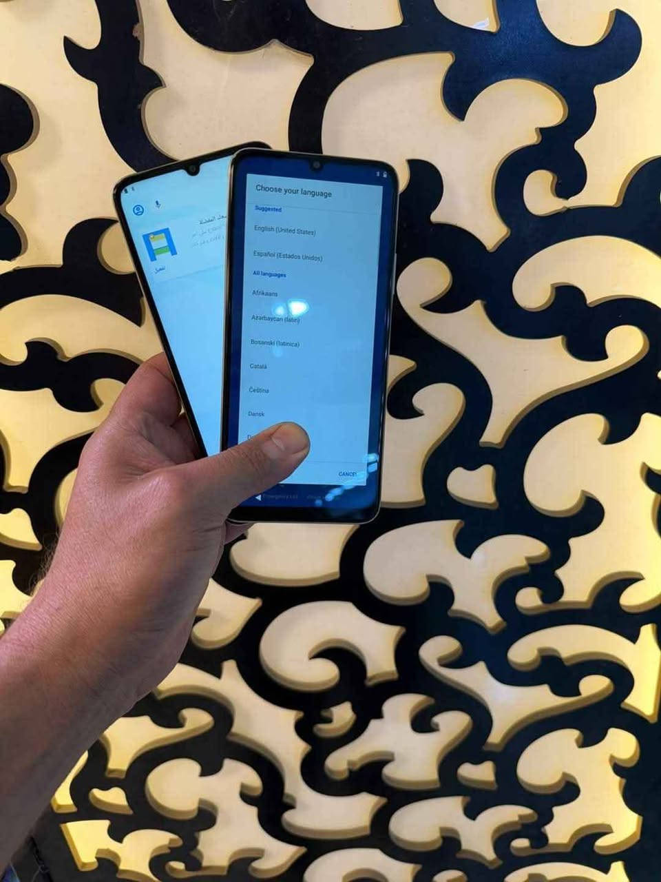الجهاز  القوي بيه ضمان ياخذه ابد منيدم من
Wiko t3
شرط ياخذه ابد منيدم 
شاشه بدقه +fHD 
مكبرات صوت بسعه 68 DB
كاميرا AL ثلاثيه 48 ميكا بكسا 
ذاكره 128 مع رام 6 
ومعالج قوي الألعاب والاداء  MT6765 يعتبر هذا معالج في الألعاب القويه 40, فريم 
السعر 125 مع توصيل 
العنوان 
بغداد زيونه الربيعي مقابل مول دريم ستي 
جمله ومفرد 
***********
البسمله ترحب بكم بغداد, العراق
