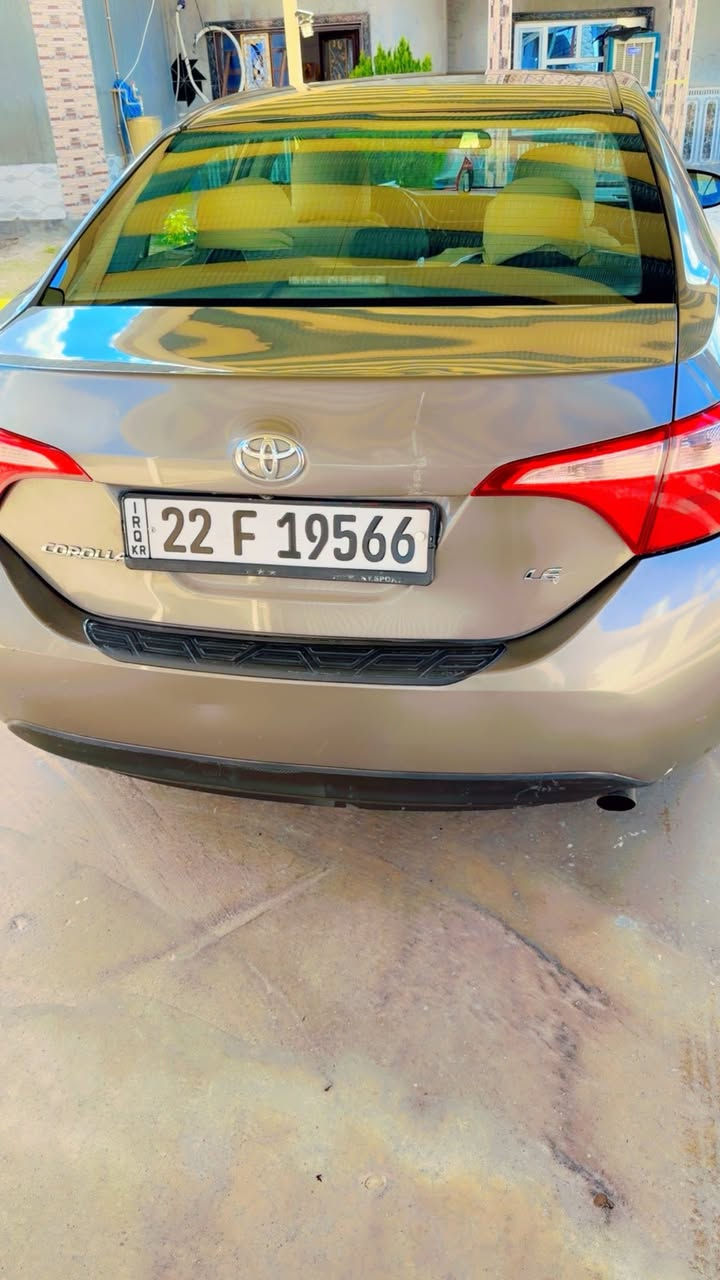 للبيع 
كورلا 2017 أربيل ضرر موضح بالصور ماشية 150 الف  محرك كير شرط 
السعر 125 
للاستفسار الاتصال 
***********
