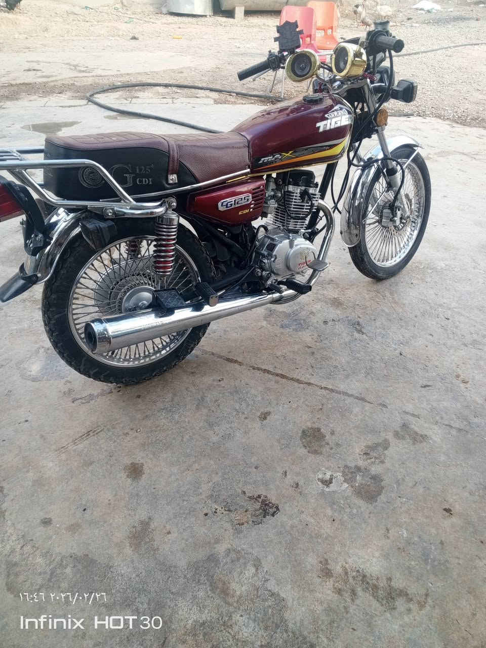 تايگر سونك 22دراجه حيل نضيفه محرك مامفتوح كهربائيات شغاله شلعته فول وياله مسطره
425وبيه مجال ***********
