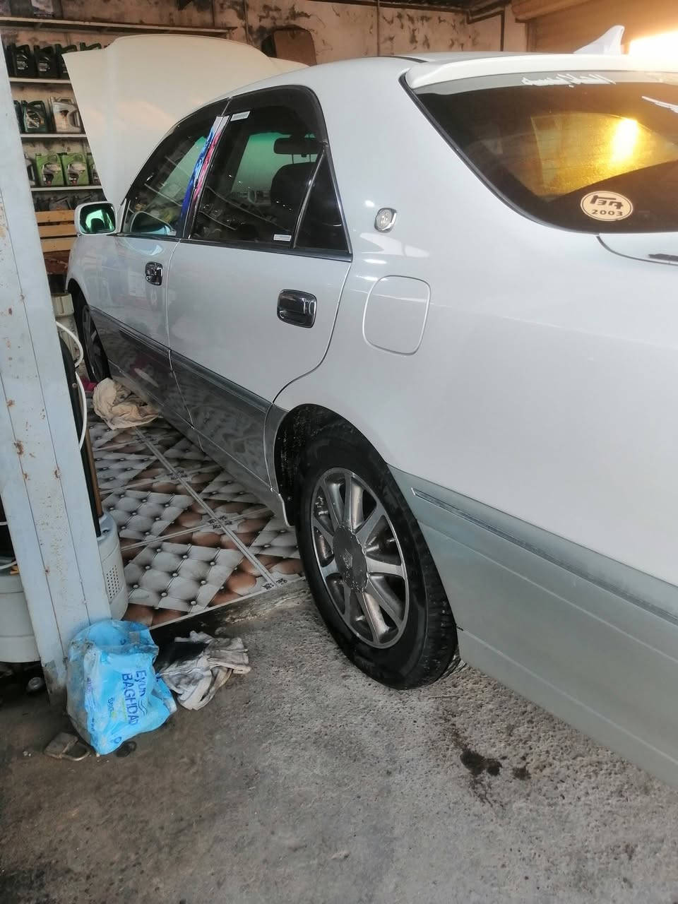 السلام عليكم ملكه 2002 كفاله عامه من كص وضربه صبغ سياره قرار ٤٨ ومفحصوصه مرور وكاله ثاني يوم سياره رقم كركوك سياره دي فور الجبير تبريد صدر كير ومكينه كفاله تبريد شغال تخم تاير سياره كشنات كهربائي سياره ٣ دكم كرستال دي فور الجبير للبيع او مراوس السعر المطلوب 80 وبيهه مجال *********** مكاني ديالئ
