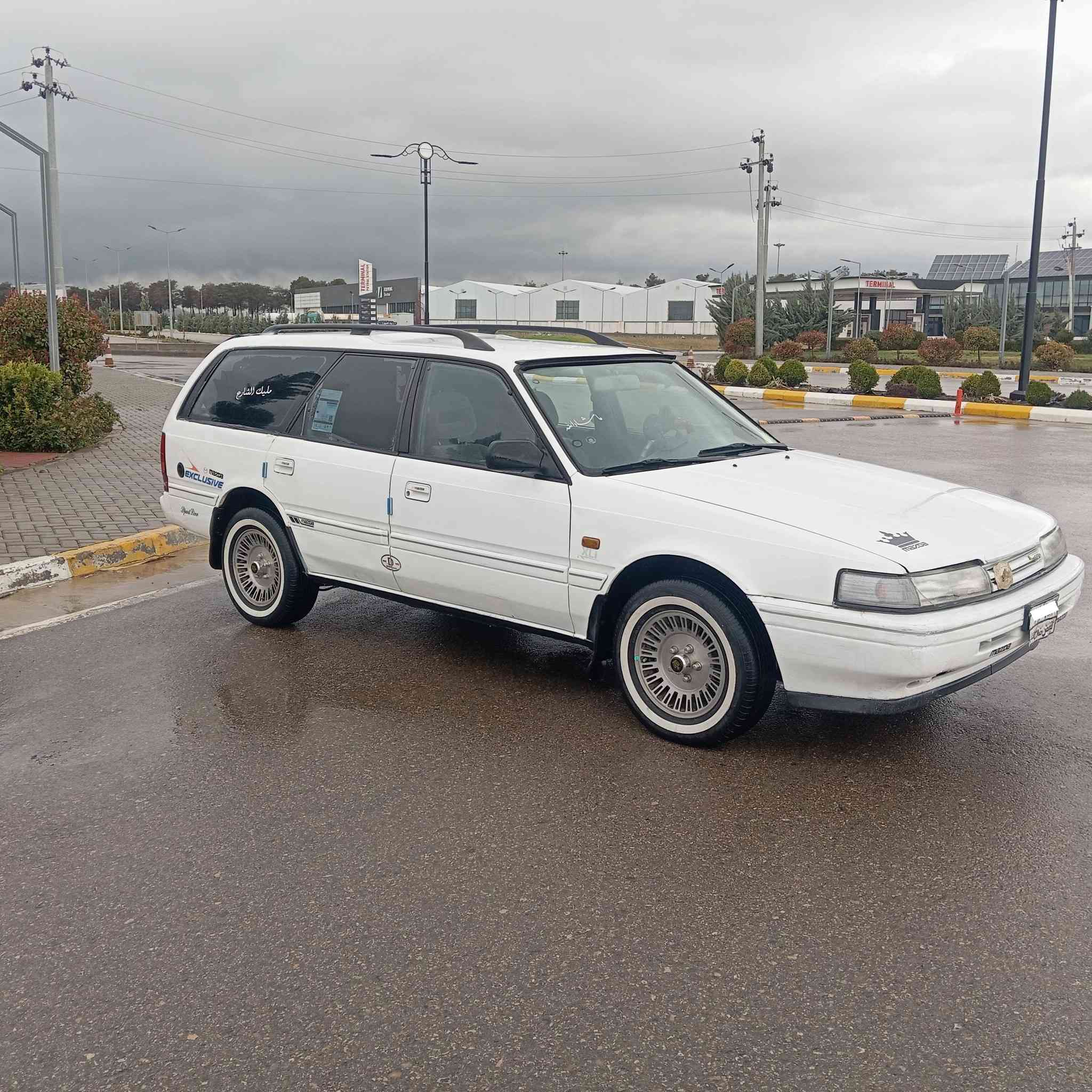 مازدا ستەیشن مۆدیل ٩٠ مەکینە ٨ وبەخ گیرعادی گیرو مەکینەو تەبریت و تەقەو رەقە بەشەرت دەعموو لیدراوی نیە  ١ بارچەی بویاخە بی ناوگرتن تەبریت لەجیدا ایش اکات ارمی بلاستیکی سلێمانیە بەشەرتی ارمو اوەلیتات خەرامە بەشەرت ٤جام کارەبا کوشن و بەرگە دەرگای لۆک کارەبای بەشەرت سعر ٣٨ گڵاو کەمێک معامەلە لەسلێمانی زم *********** ڤایبەر واتساب لەسەرە
