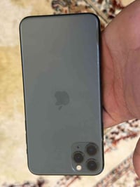 ايفون 11 برو ماكس ذاكرة 256 الجهاز مفتوح ابداً البطارية 73 اكيد لان جه...