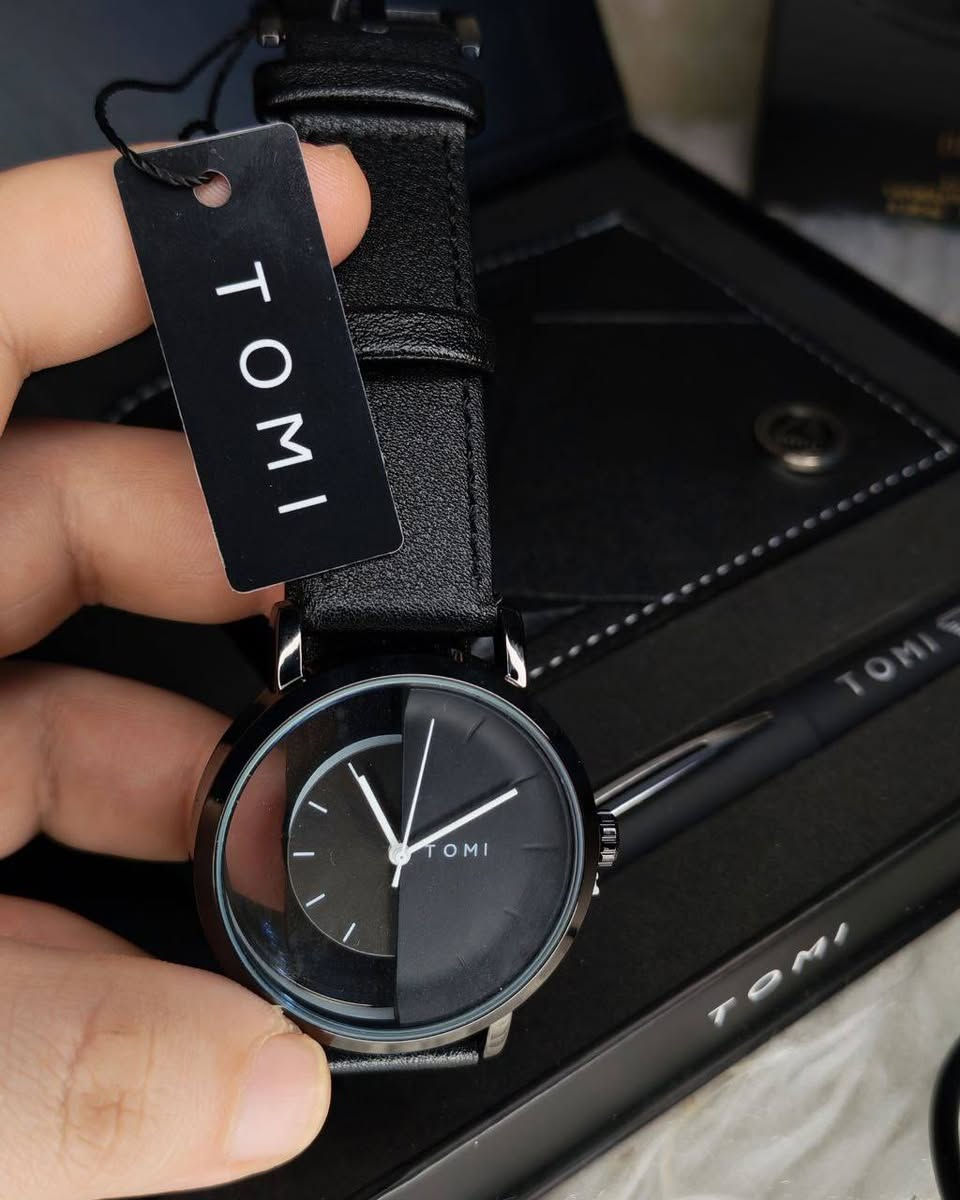 سيت رجالي تومي🧍‍♂️
1__ساعة ⌚
سير جلد طبيعي
اطار سنل استيل
ماكنة درجة اولى✅
ضد الماء💦
ضد الصدى🔨
عداد شهري🗓️
2__محفظة رجالي جلد طبيعي✅
3__قلم ماركة تومي العالمية🖊
4__عطر قصه الرجالي
يوجد توصيل لكافة محافظات العراق
للتواصل معنا📲🚕


**إذا كنت صاحب هذا الإعلان وتريد حذفه لأي سبب، رجاءا أرسل رسالة إلى الدعم الفني**