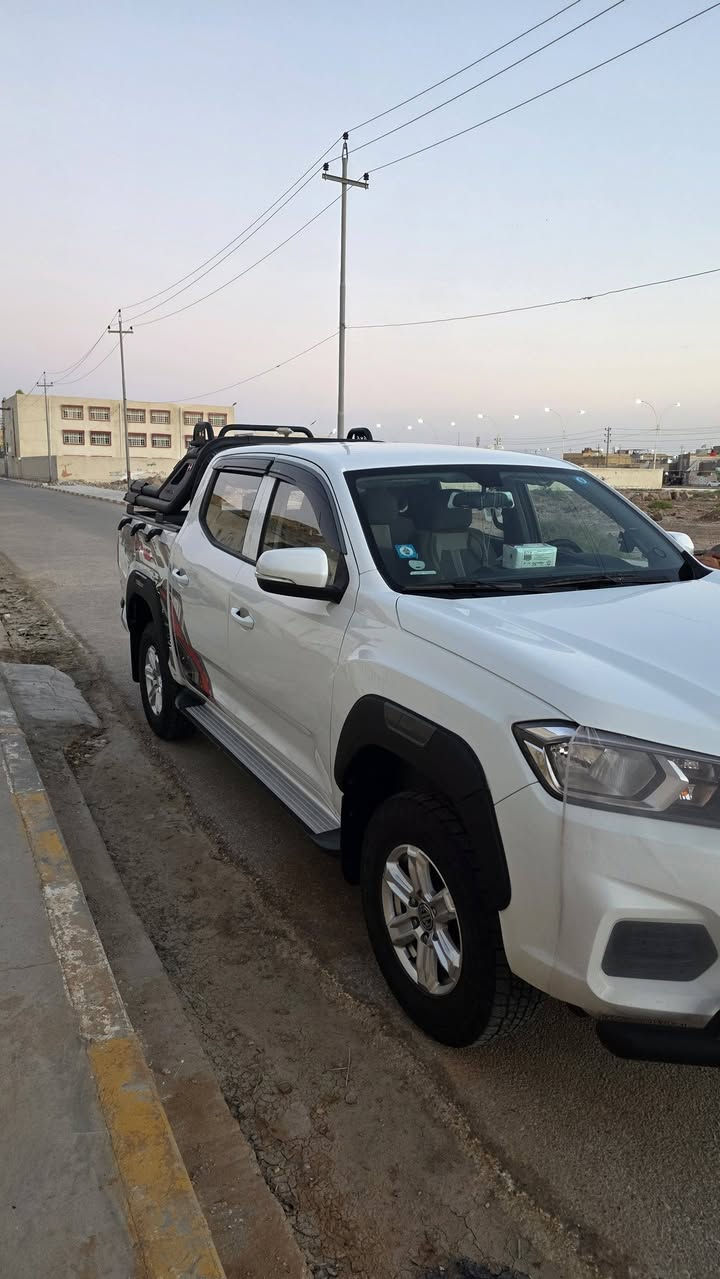 بيكب MG T60 صني
موديل 2024 كير ومحرك ياباني
حجم المحرك 2500
كير عادي دفع رباعي
رقم بغداد الجديد
مع إضافة منظومة غاز 60 لتر ربط
من قبل الدولة مع ضمان سنة
ما بيها أي نقص
ومكفولة من الحادث وأي بارد
رقم صاحب السيارة:***********
