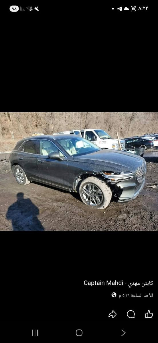 سلام عليكم....
#GV70_2025

___________________________
✅اسم السيارة : جينسزز GV70 
✅الموديل :  2025
✅رقم السيارة : رقم اربيل تحويل ملكية او وكالة 

✅الضرر : ربع دعامية امامية فقط 
✅عداد المسافة : 10 الف ميل
✅الايرباكات : بدون ضرر ايرباك سونار مرفق بلصور
____________________________
🔻1-حجم المحرك 4 سلندر 2500 تون تيربو 
🔻2-ويل كب حجم 19 مع طقم تايرة 🔻بحالة ممتازة 
🔻3-بصمة ابواب و بصمة تشغيل و تشغيل 🔻عن بعد 
🔻4-لايتات زينون عالي ناصي 
🔻5- فتحة سقف بانوراما   
🔻6-حساس خلفي اصل 
🔻7-رادار جانبي  
🔻8-اشارات في المرايا الجانبية 
🔻9-ذاكرة خزن ميموري لمقعد السائق   
🔻10-مرايا جانبية كهرباء شفط
🔻11-غرفة السيارة جلد بيجي اصل 
🔻12-ستيرن كهربائي الحركة 
🔻13-تحكم ستيرن جهتين متكامل 
🔻14-رادار امامي مانع للتصادم
🔻15-تحديد مسار
🔻16-شاحن وايرليس لاسلكي
🔻17-وضعيات متعددة للقيادة
🔻18-تحكم كهربائي متكامل للمقاعد الامامية 
🔻19-قبق جنطة كهرباء 
🔻20-تدفئة و تبريد المقاعد الامامية 

#بدون_مراوس

سعر 325$ورقة

***********

🔴العنوان: العراق بابل
