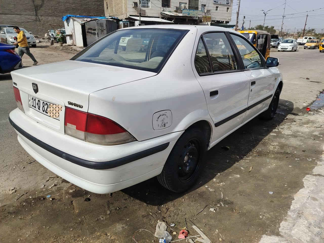 السلام عليكم
سمند للبيع 2012 رقم بغداد دولي باسمي 
السعر 50 ورقه بيها مجال بسيط
المكان مدينة الصدر شارع الفلاح قطاع 46
 رقمي ***********
